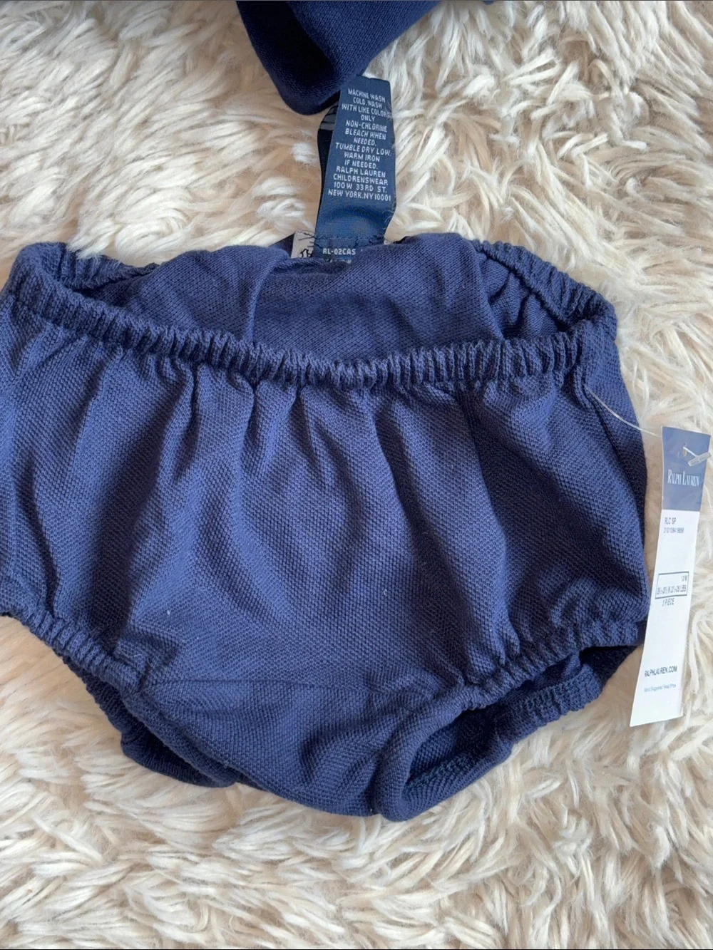 🐎 NWT Ralph Lauren Navy Polo Dress with Pink Pony